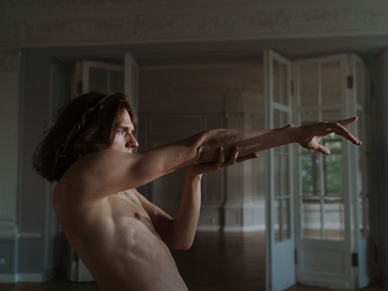 Bright and airy fitness studio with wooden floors