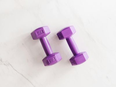 Minimalist fitness equipment on a clean background
